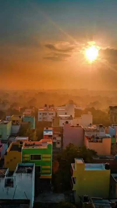 Chennai skyline
